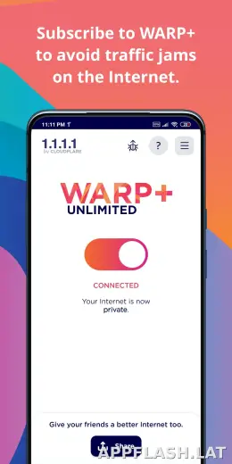 1.1.1.1 + WARP скриншот 3
