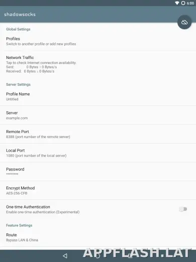 Shadowsocks скриншот 5