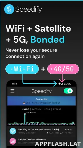 Speedify скриншот 1